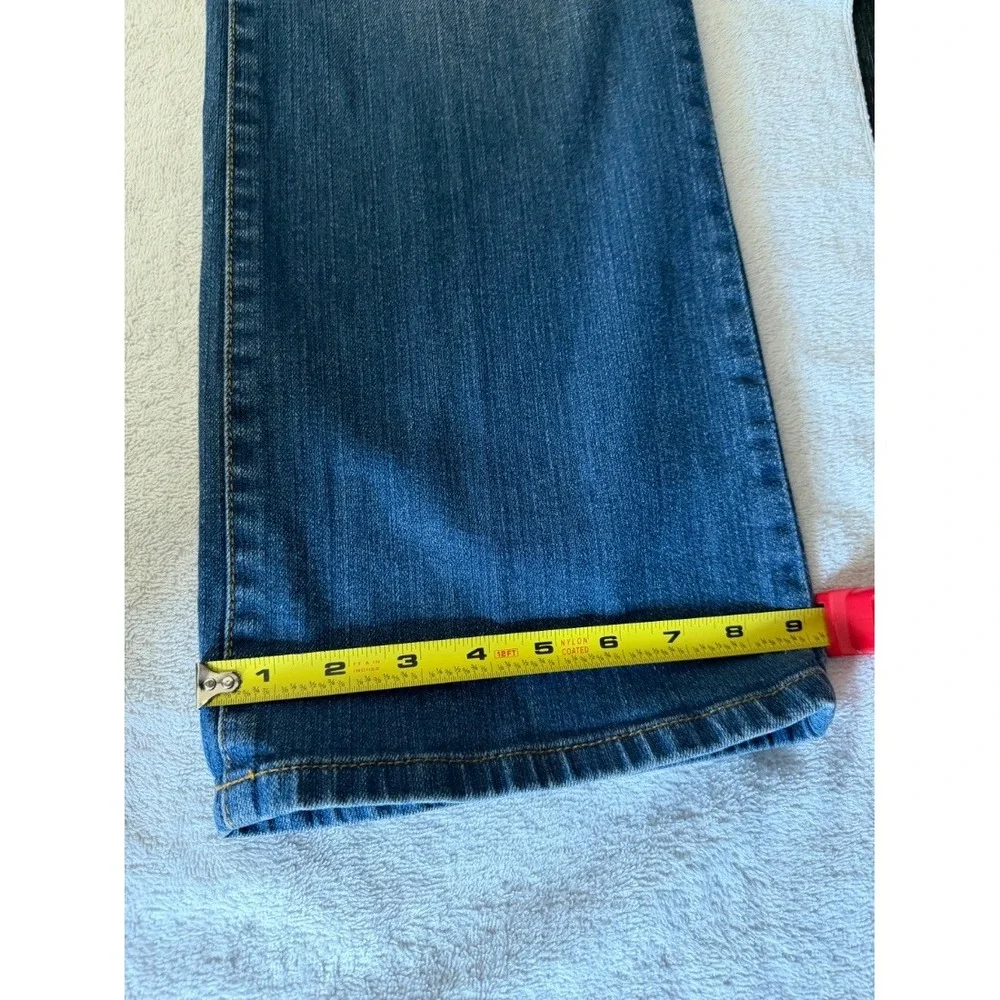 Michael Kors Plus Size 14W Womens Bootcut Jeans Blue Denim Mid Rise 99% Cotton
